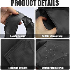 Large Reusable Grocery Bags Foldable Waterproof Eco-Friendly Heavy Duty Shopp…