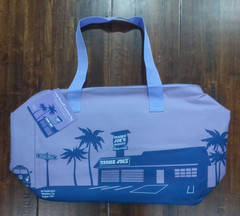 TRADER JOE’S NEW SPRING 2026 LARGE PURPLE REUSABLE INSULATED BAG up to 8 gallon