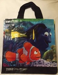 Tesco Finding Dory Tote Bag Nemo Disney Pixar Fish Coral Sea Life Eco Gift New