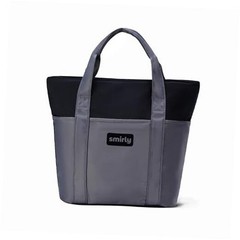 Grey Collapsible Cooler Bag – Large Thermal Insulated Grocery Bags