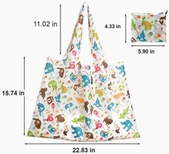 Extra Large 50lbs Foldable Reusable Shopping Bags kitchen reusable grocery ba…
