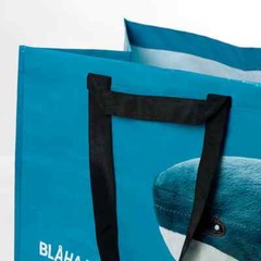 IKEA Thailand Official RUMPLING Large Blue Blåhaj Shark Carrier Reusable Bag