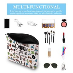 GJTIM London Weekend Gift England UK Travel Small, Must Go Bag