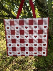 Valentine Themed Reusable Shopping/Gift/Tote Bags Hearts ❤️ Love – BURLINGTON