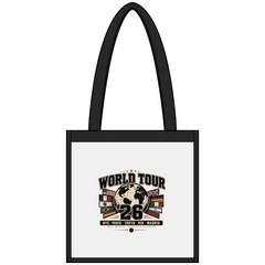 World Tour 26 Clear Stadium Tote – Travel Concert Mesh Bag with Flags