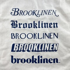 Brooklinen Reusable Canvas Tote 100% Cotton 15.5 x 14.75