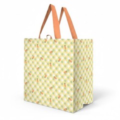 🥕 Easter Bag With Cute Carrots Reusable Tote Gift Bags NEW (2 Pack) Baskets