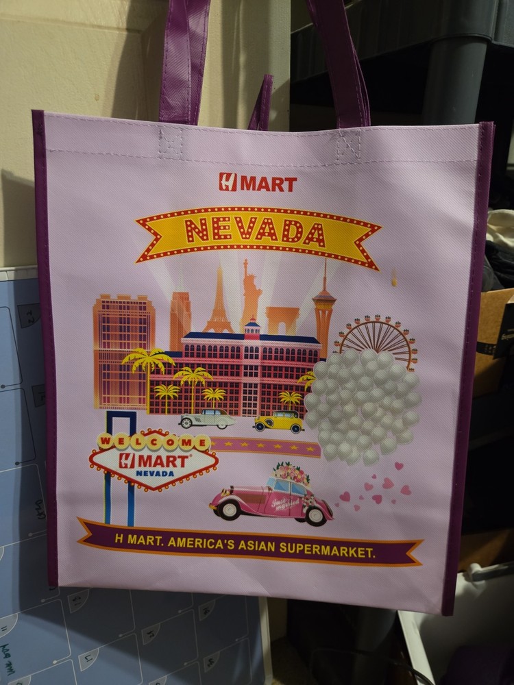 Hmart Nevada State Bag H Mart Korean Supermarket Shopping Bag Collectible
