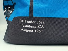 TRADER JOE’S Reusable Large Pasadena Insulated Cooler Shopping Bag Blue 8 Gallon