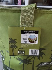 Trader Joe’s Large Insulated Tote Olive Green 8 Gallon New With Tags, Limited Ed