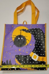 Publix HALLOWEEN Purple Orange Reusable Tote Bag Genuine Green Bag