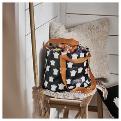 IKEA Halloween Ghost Black/White Reusable shopping Tote/Bag 2025 NEW