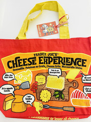 Trader Joe’s Tote Bag Cheese Experience and Adventures New with Tag Very Popular