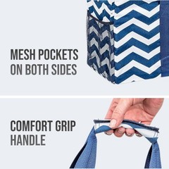 Extra Large Utility Tote Bag, Oversized Collapsible Reusable Wire Frame Recta…