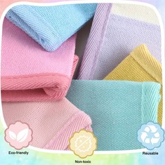 6 Pcs Mini Canvas Tote Bags Color Small Canvas Tote DIY Mini Shopping Sublima…