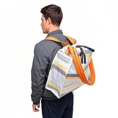 Linlina Multifunctional Grocery Backpack – 4-Way: Shoulder, Crossbody, Backpa…
