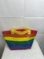 IKEA STORSTOMMA Multicolored Small Reusable Shopping Storage Bag 17X10