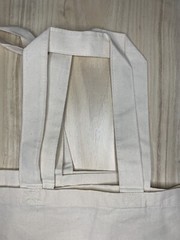 Organic Cotton Grocery Shopping Tote Bags Pack Of 2 100% Cotton New