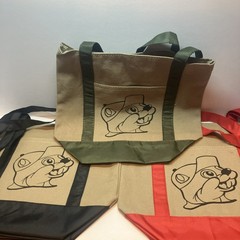 NWOT Set of Three Buc-ee’s Mini Canvas Tote Bags