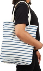 Canvas Tote Bag Set Reusable Foldable