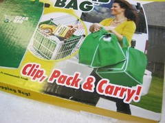 New In Box, Reusable Clip To Cart Shopping Bag, Must See