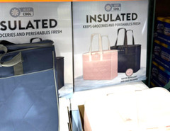 Keep Cool Insulated Reusable Shopping Bag Cooler BLUE Costco NEW Rare KEEPCOOL