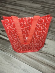 Lululemon Small Reusable Shopper Tote Bag in Red – Durable and Stylish