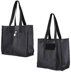 VISM Tactical Grocery Shopping Bag 2-PACK Bag camp picnic beach tailgate BBQ BLK