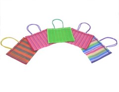 Assorted 5 PACK Mexican Frida Kahlo ASA Fina Bag 15″ x 14″ (Random)