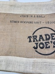 Trader Joe’s Mini Jute Bag Discontinued Rare Collectible