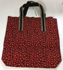 Kravitz Krabag Cotton Eco Tote Shopping Shoulder Hand Bag Red 14x14in JP KB1-255