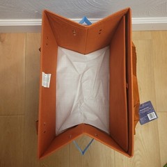 New- December release- Trader Joes 6 GAL Stand Up Collapsible Grocery Tote Bag