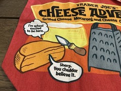 Trader Joe’s Cheese Adventures Shopping Groceries Bag NEW With Tag