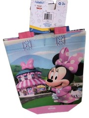 Disney Mickey & Minnie Mouse 2 Pack Mini Reusable Gift Bags with Handles NEW!