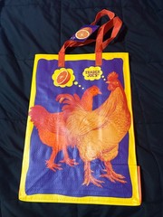 Trader Joes Mandarin Orange Chicken Grocery Shopping Bag New SHIPS FLAT