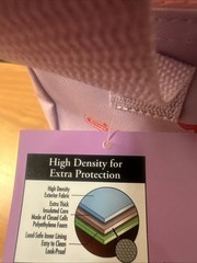 NEW! Trader Joe’s Mini Insulated Tote Summer Collection Lavendar & Pink & Red