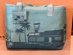New Trader Joe’s 8 Gallon Reusable Bag Cooler Large Insulated Tote Olive Green