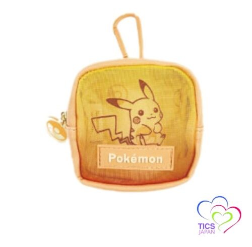 Marimo Craft Pokémon Gradient Mesh Series Mesh Mini Pouch with Carabiner