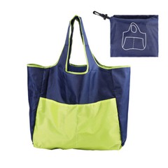 New Big Folding Shopping Bag Large Capacity Portable Reusable Waterproof Grocery