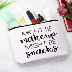GJTIM Novelty Cute Makeup Cosmetic Bag Might Be MAKEUP SNACKS