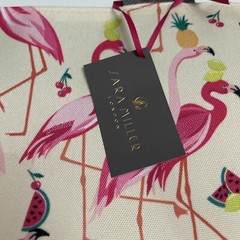 Waitrose Sara Miller Flamingo Bag London Pink Pineapple Lime Cherry Watermelon