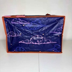 LOT 5x — Trader Joe’s Stand-Up Collapsable Grocery Tote Bag Box Car Storage NWT!