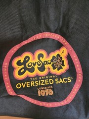 LoveSac Large Oversized Reusable Shopping Grocery Tote Bag RARE