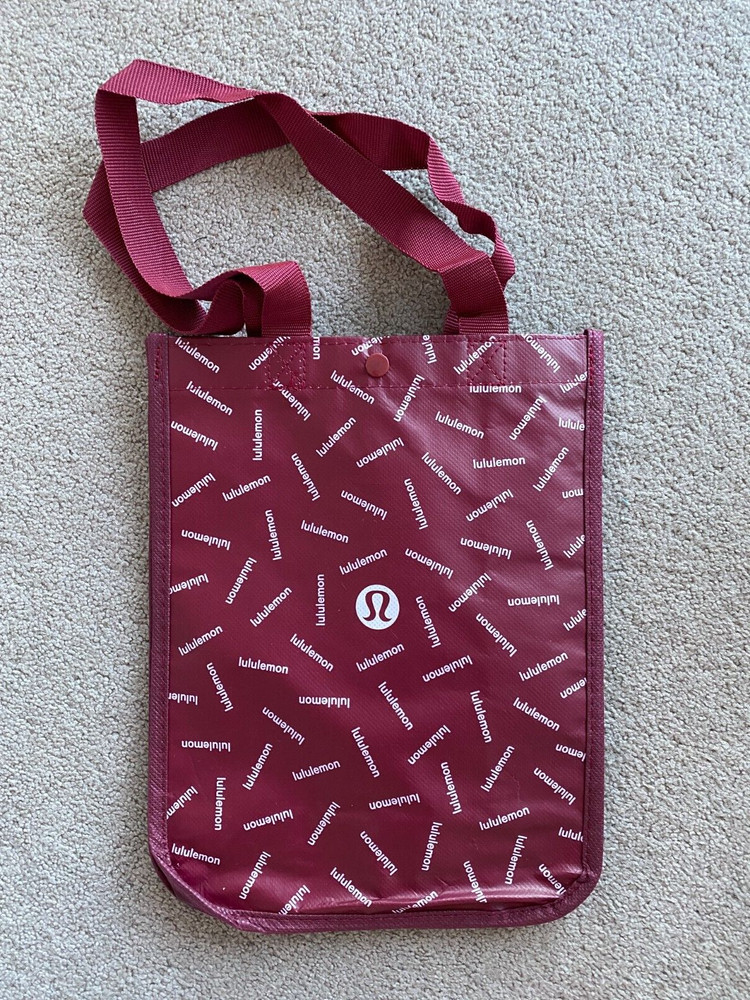 New Lululemon Reusable Shopping Bag Tote Bag Packaging Holiday Limited Edition