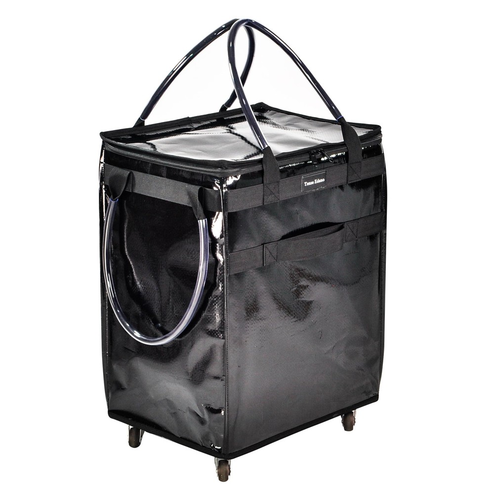 Reusable Grocery Bag On Wheels Large Capacity Shopping Trolley Foldable Rolli…