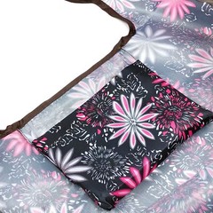 Wrapables Large & Small Foldable Tote Nylon Reusable Grocery Bags, Set of 2