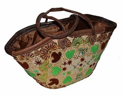 Moroccan Straw Beach Bag Handmade Woven Fashion Beach Basket Shopper Bag Large