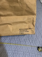 ikea off-white bag