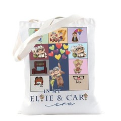 House Movie Merch Cartoon Couple Tote Bag Valentine Love for Cartoon Lovers A…