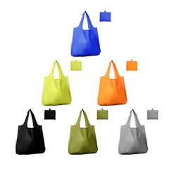Foldable Reusable Grocery Bags Heavy Duty XL Tote with Handles 6 PCS Pack